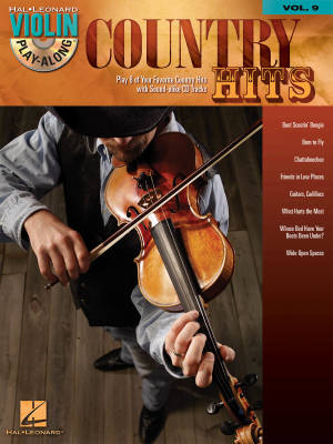 Hal Leonard - Country Hits: Violin Play-Along Volume 9 - Book/CD