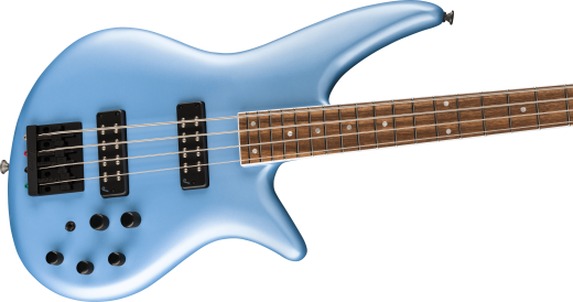 X Series Spectra Bass SBX IV, Laurel Fingerboard - Matte Blue Frost