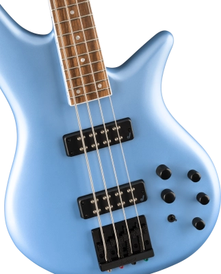 X Series Spectra Bass SBX IV, Laurel Fingerboard - Matte Blue Frost