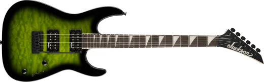 Jackson Guitars - JS Series Dinky JS20 DKQ 2PT, Amaranth Fingerboard - Transparent Green Burst