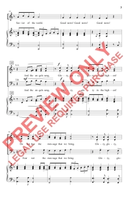 Gospel Nativity Carol - Dengler - SATB