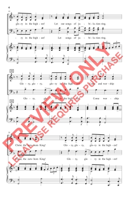 Gospel Nativity Carol - Dengler - SATB