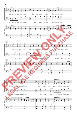 Gospel Nativity Carol - Dengler - SATB