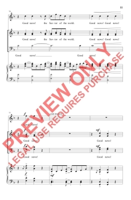 Gospel Nativity Carol - Dengler - SATB