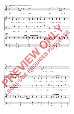 Gospel Nativity Carol - Dengler - SATB