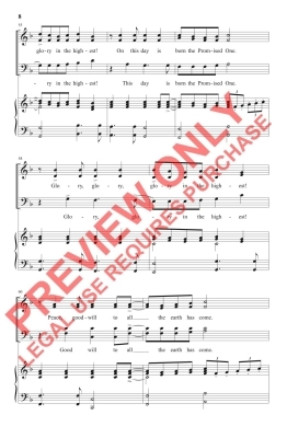 Gospel Nativity Carol - Dengler - SATB