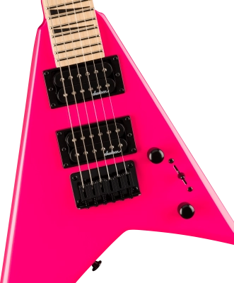 JS Series Rhoads Minion JS1X, Maple Fingerboard - Neon Pink