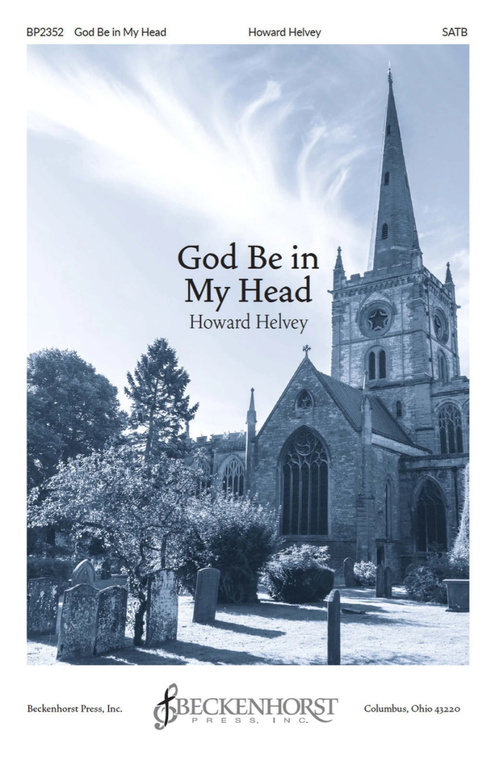 God Be in My Head - Helvey - SATB