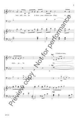 O Bethlehem - Kieckhafer - SATB