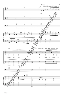 O Bethlehem - Kieckhafer - SATB