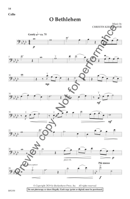 O Bethlehem - Kieckhafer - SATB