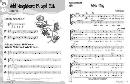 Sight-Sing a Song! (Set 2: Keys of D and G) - Snyder - Book/CD