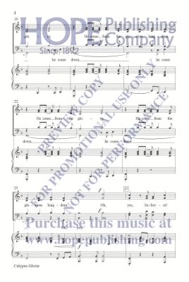 Calypso Gloria - Traditional/McDonald - SATB