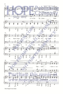 Our Hope Is in Jesus - McDonald - SATB