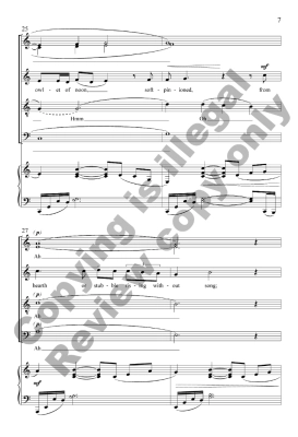 Haze (from Songs of Renewal) - Thoreau/Beatch - SATB