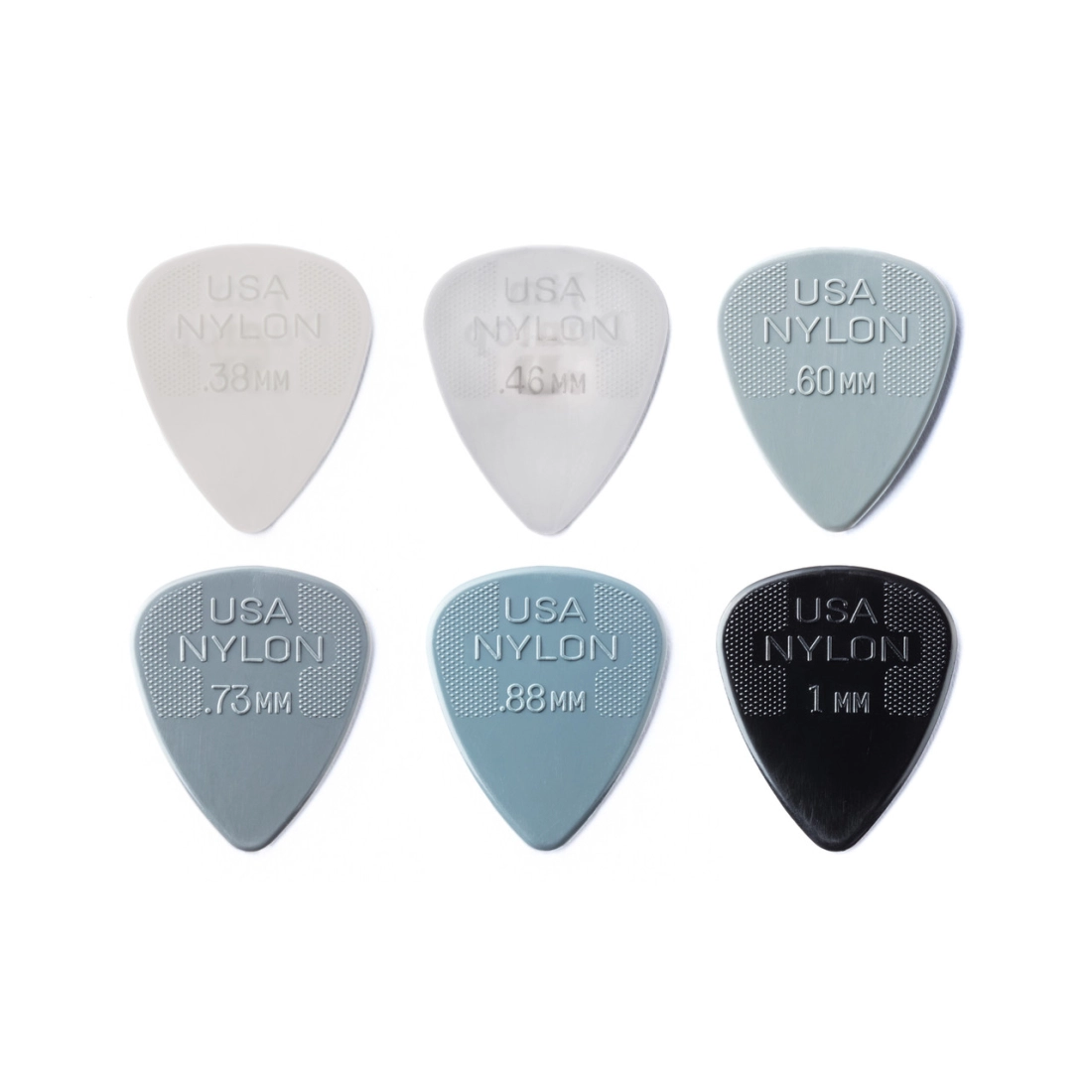 Nylon Standard Picks - Variety Pack