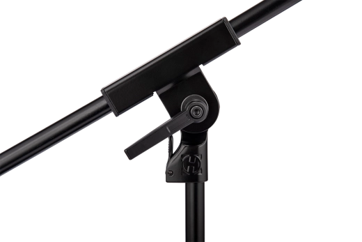 Low Profile Microphone Stand with Telescopic Boom Arm