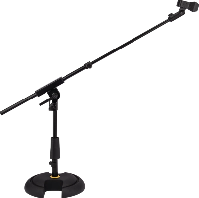 Hercules Stands - Low Profile Microphone Stand with Telescopic Boom Arm