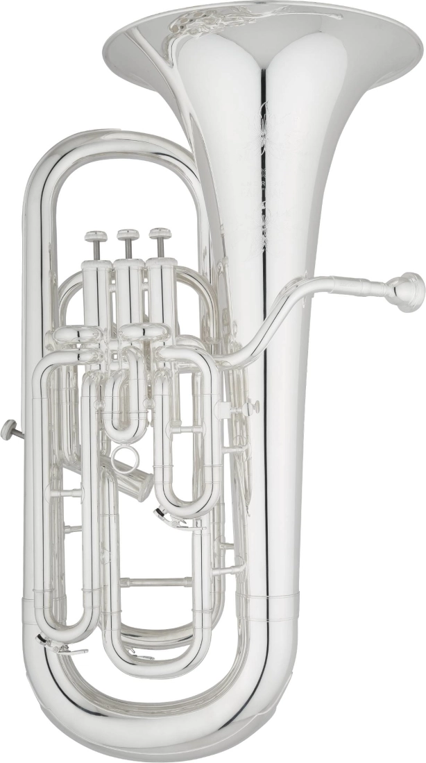 EEP826 Bb Compensating Euphonium with 12\'\' inch Bell - Silver-Plated