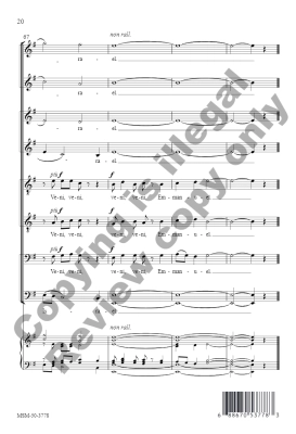 O Come, O Come, Emmanuel - Culloton - SATB