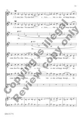 O Come, O Come, Emmanuel - Culloton - SATB