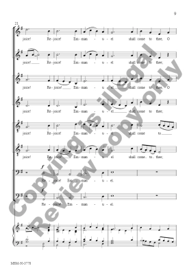 O Come, O Come, Emmanuel - Culloton - SATB