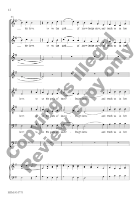 O Come, O Come, Emmanuel - Culloton - SATB