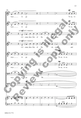 O Come, O Come, Emmanuel - Culloton - SATB