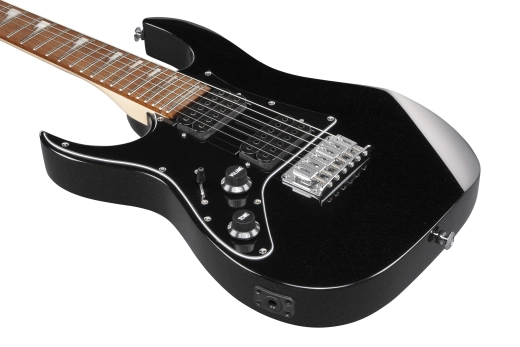 GIO RG miKro 6 String Electric Guitar - Black Night (Left Handed)