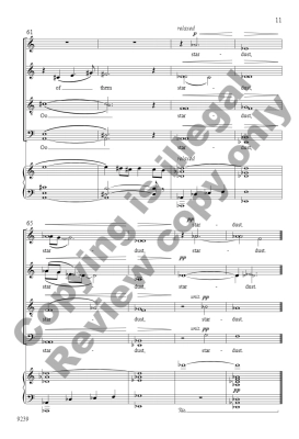 Stardust - Estevez/Davis - SATB