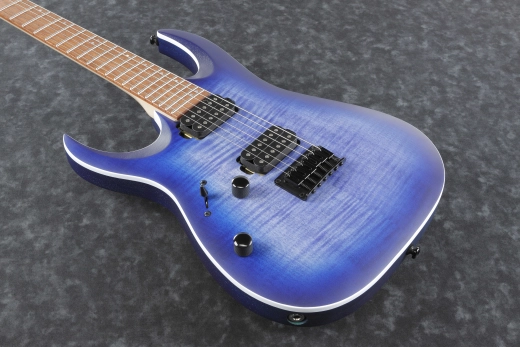 RGA Standard 6 String Electric Guitar - Blue Lagoon Burst Flat (Left Handed)