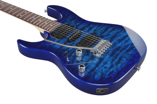 GIO RX 6 String Electric Guitar - Transparent Blue Burst (Left Handed)