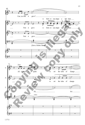 With a Spark - Gimon - SATB