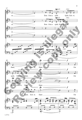 With a Spark - Gimon - SATB