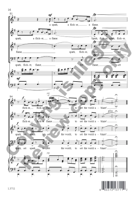 With a Spark - Gimon - SATB