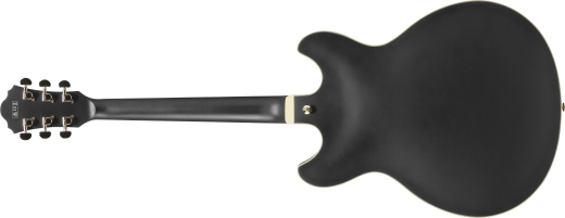 AS Artcore 6 String Electric Guitar - Black Flat