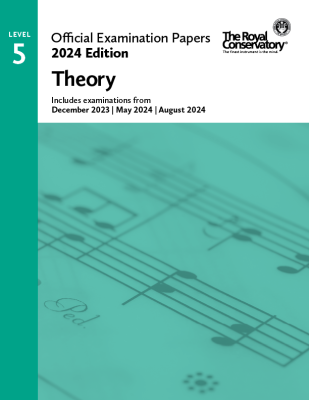 Frederick Harris Music Company - RCM Official Examination Papers 2024 Edition: Theory, Level 5 - Book