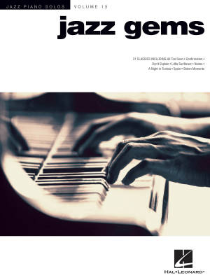 Hal Leonard - Jazz Gems: Jazz Piano Solos Series Volume 13 - Piano - Book