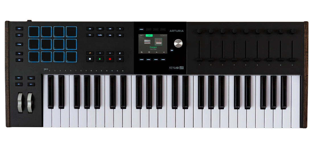 KeyLab 49 MkIII 49-Note Professional Keyboard Controller - Black