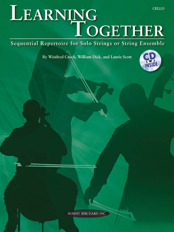 Learning Together - Crock/Dick/Scott - Cello - Book/CD