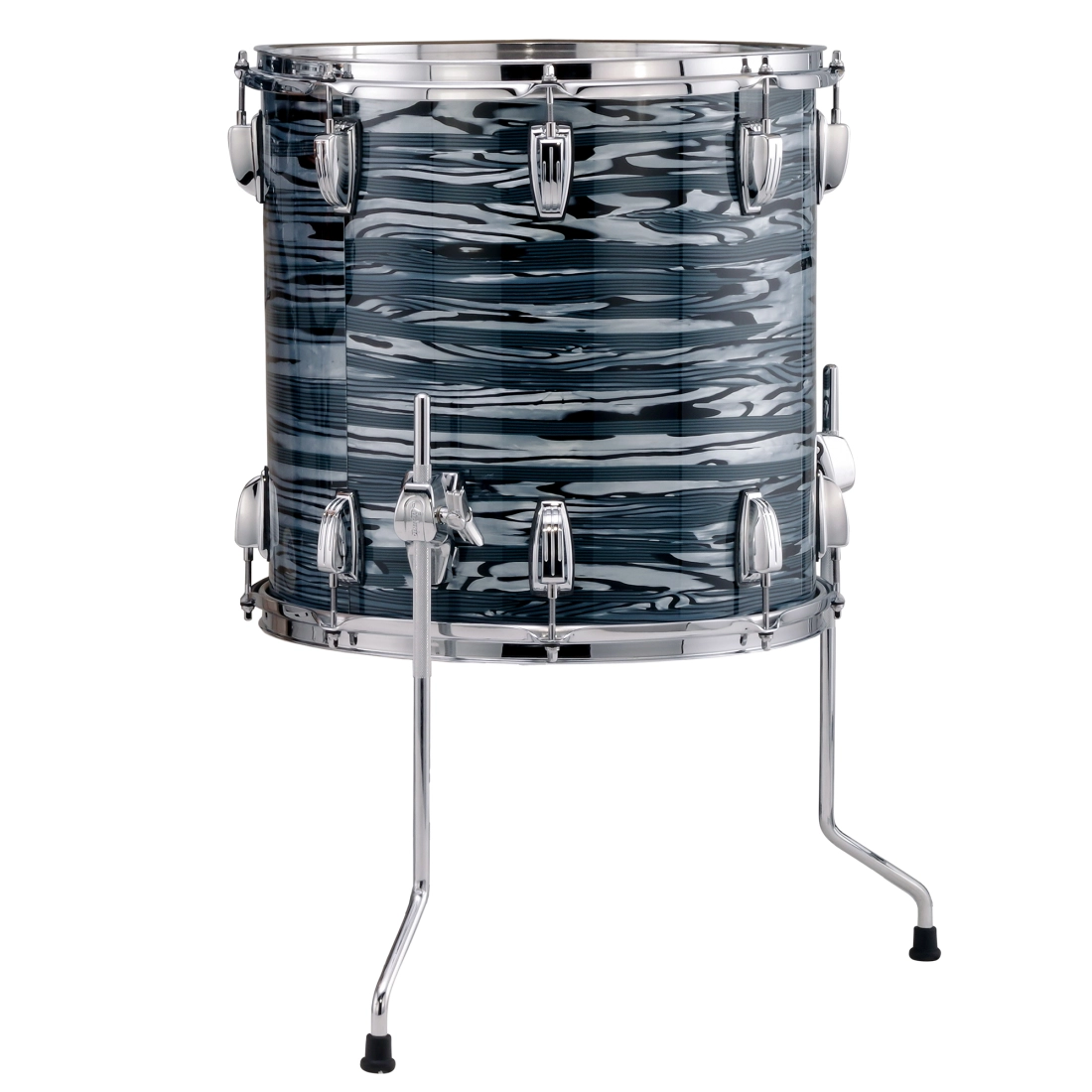 Classic Maple Fab 14x14\'\' Floor Tom - Blue Strata