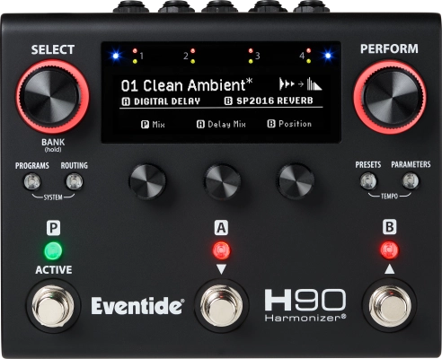 Eventide - H90 Harmonizer Effects Pedal - Dark Edition