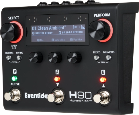 H90 Harmonizer Effects Pedal - Dark Edition