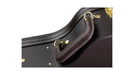 Deluxe Brown Hardshell Case for Taylor Dreadnought