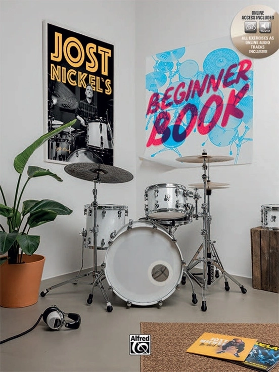 Jost Nickel\'s Beginner Book - Drum Set - Book/Audio Online