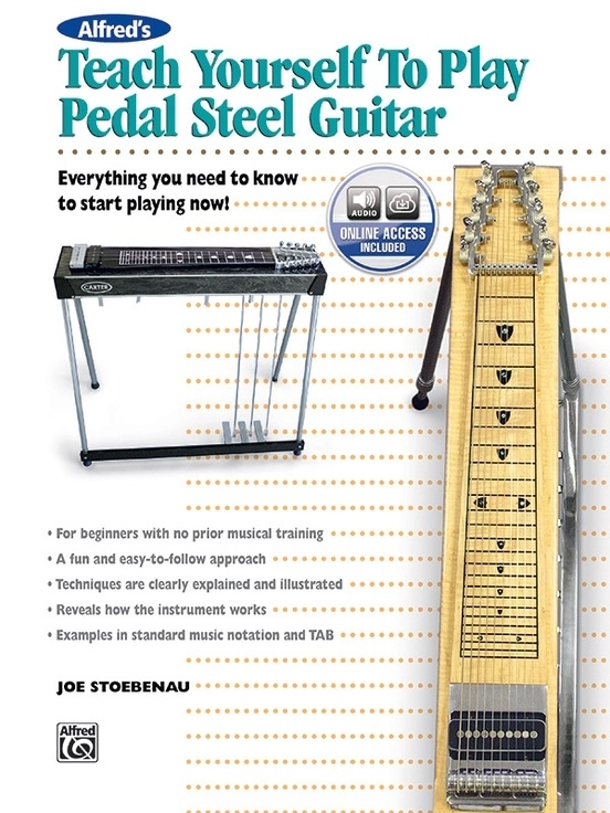 Teach Yourself to Play Pedal Steel Guitar - Stoebenau - Book/Audio Online