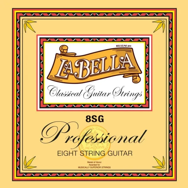 8SG Professional Series Classical Guitar Strings - Set