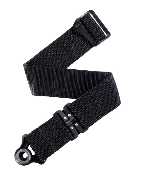 Auto Lock Swivel Guitar Strap - Black