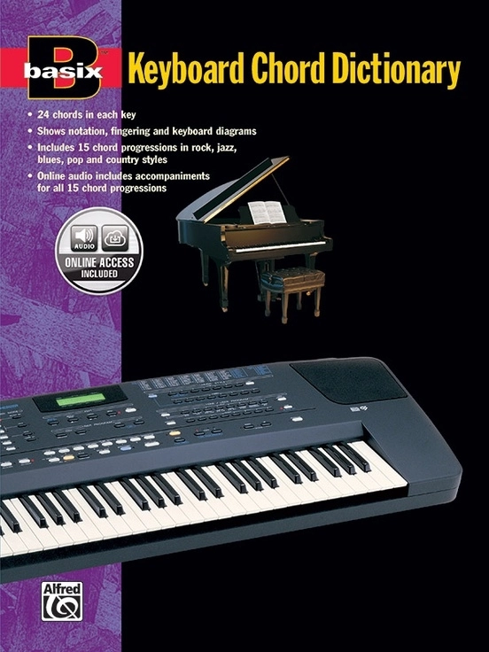 Basix: Keyboard Chord Dictionary - Piano - Book/Audio Online