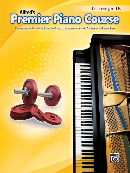 Premier Piano Course, Technique 1B - Piano - Book